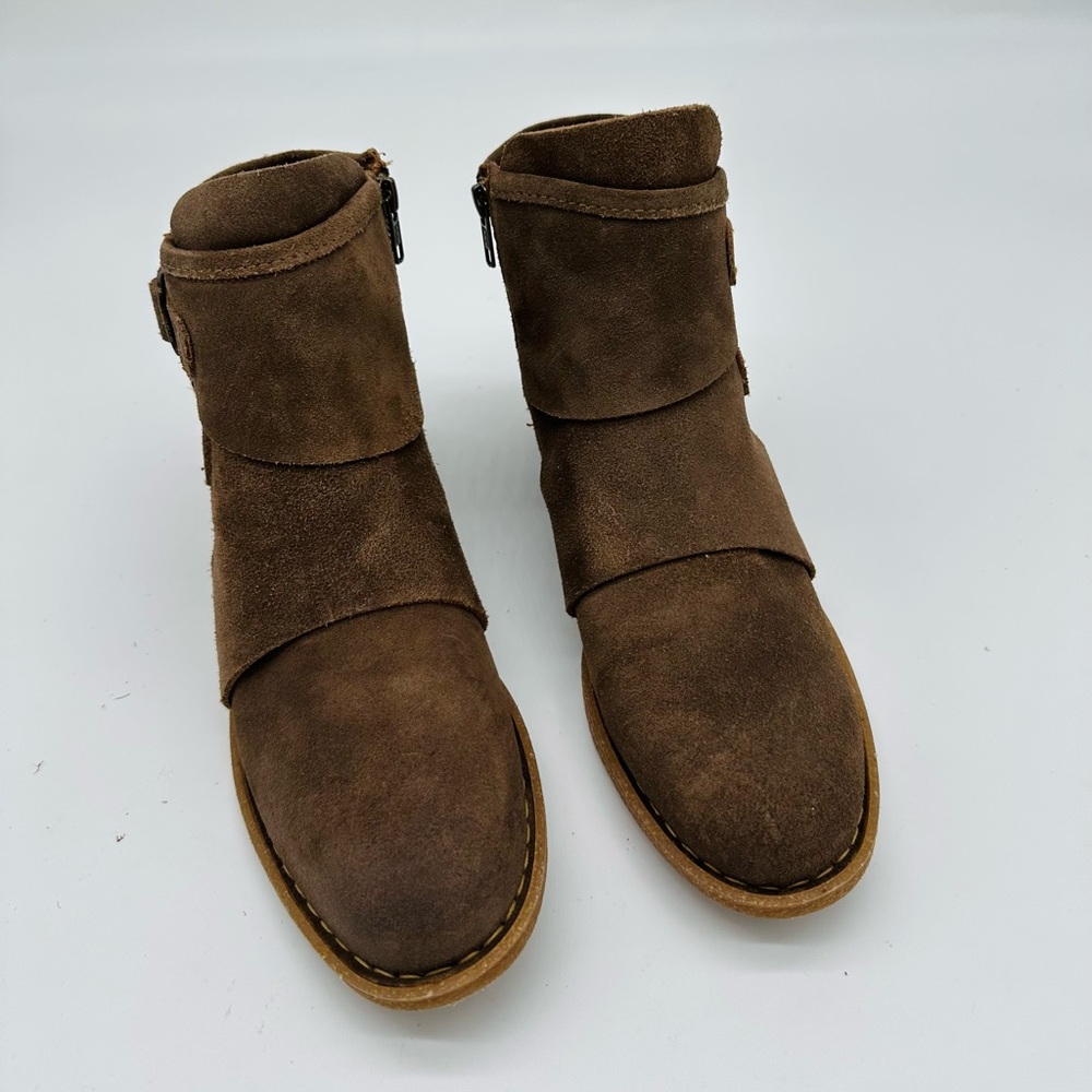Born  MORAGA  Suede Ankle Booties - Picture 2 of 7